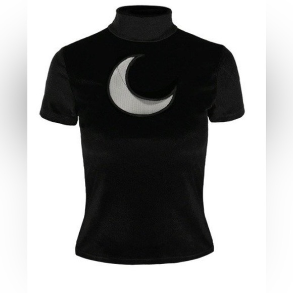 Restyle Tops - Restyle Velvet Cresent Moon Top, NWOT, Dead Stock, VERY RARE!